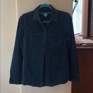 DENIM BUTTON UP 🎀